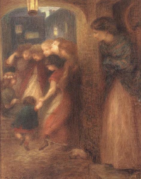 Dante Gabriel Rossetti The Gate Memory china oil painting image